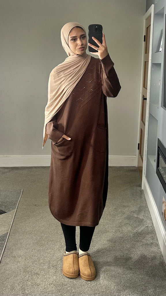 Leema soft knit pocket dress