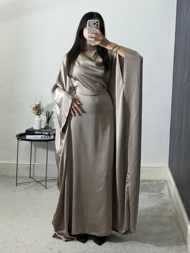 Aleena Kaftan Dress with inner belt