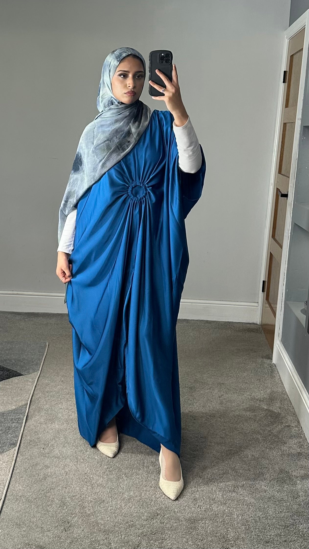 Aysel Satin Kaftan