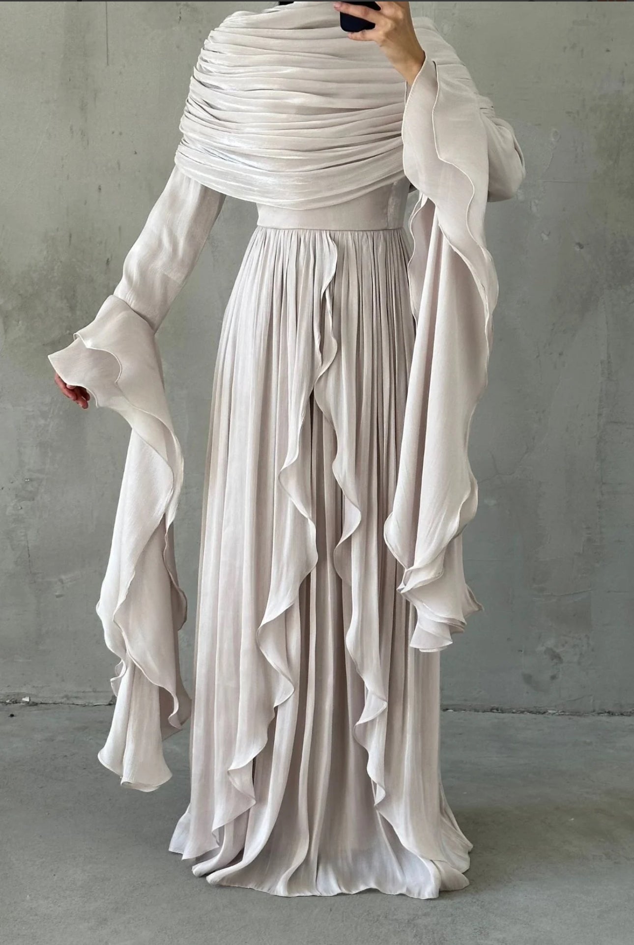 Liyana Modest occasional wear (Stone)