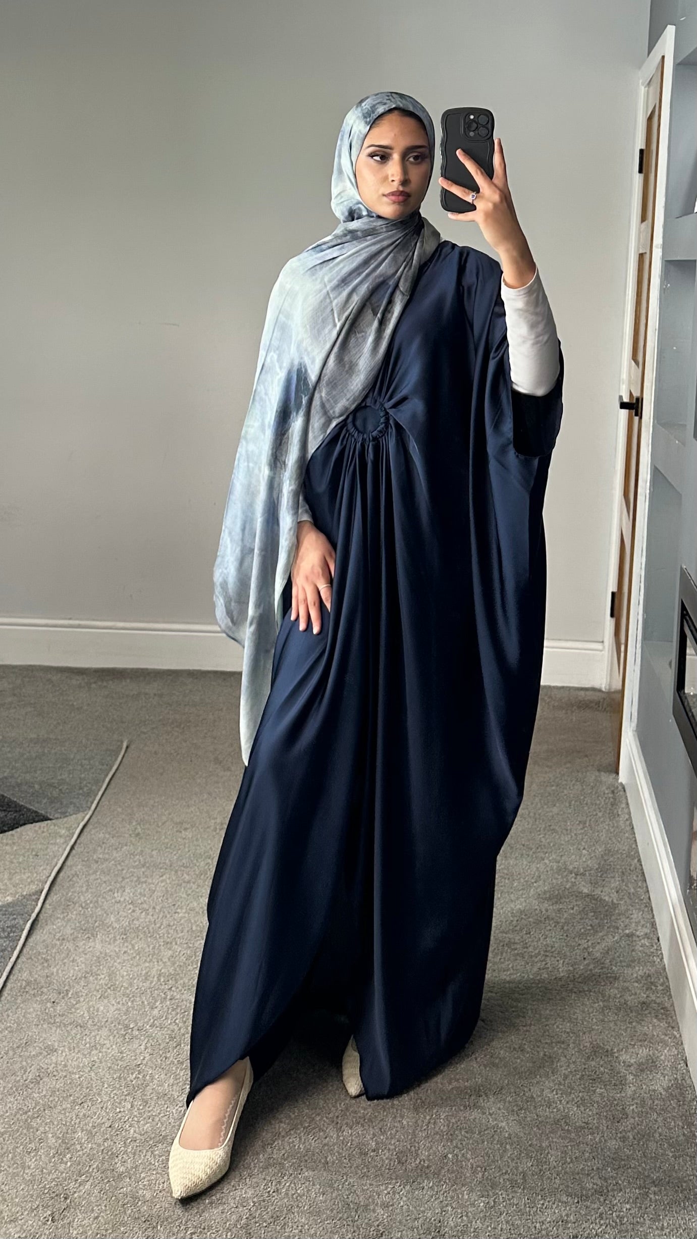 Aysel Satin Kaftan
