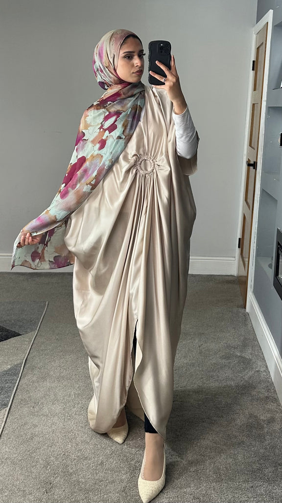 Aysel Satin Kaftan