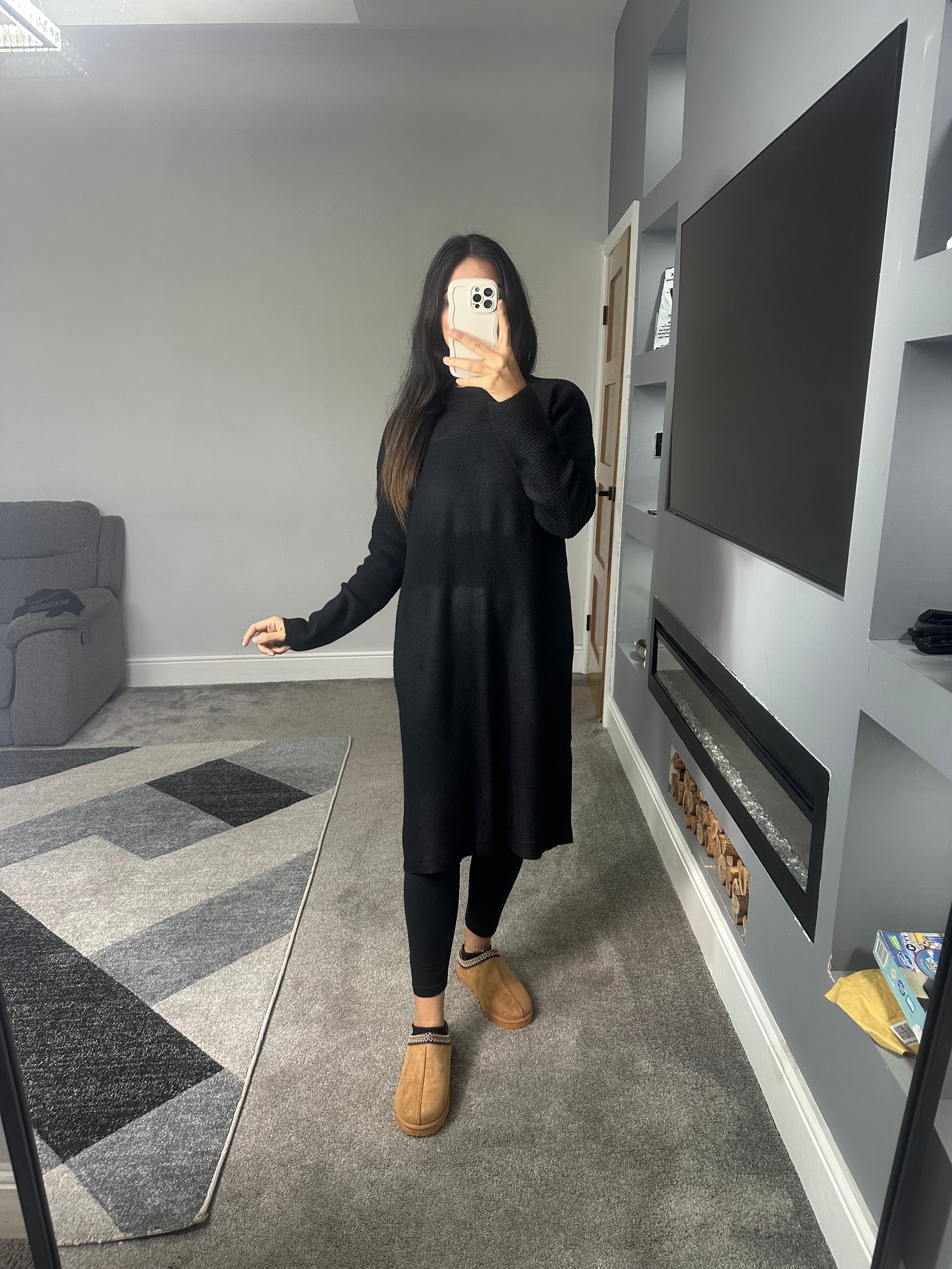 Leena Soft knitted jumper dress