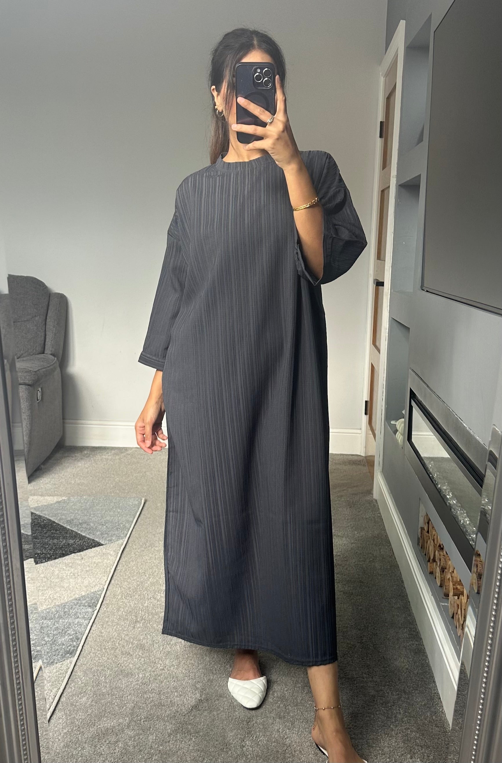 Zahra Textured Dress