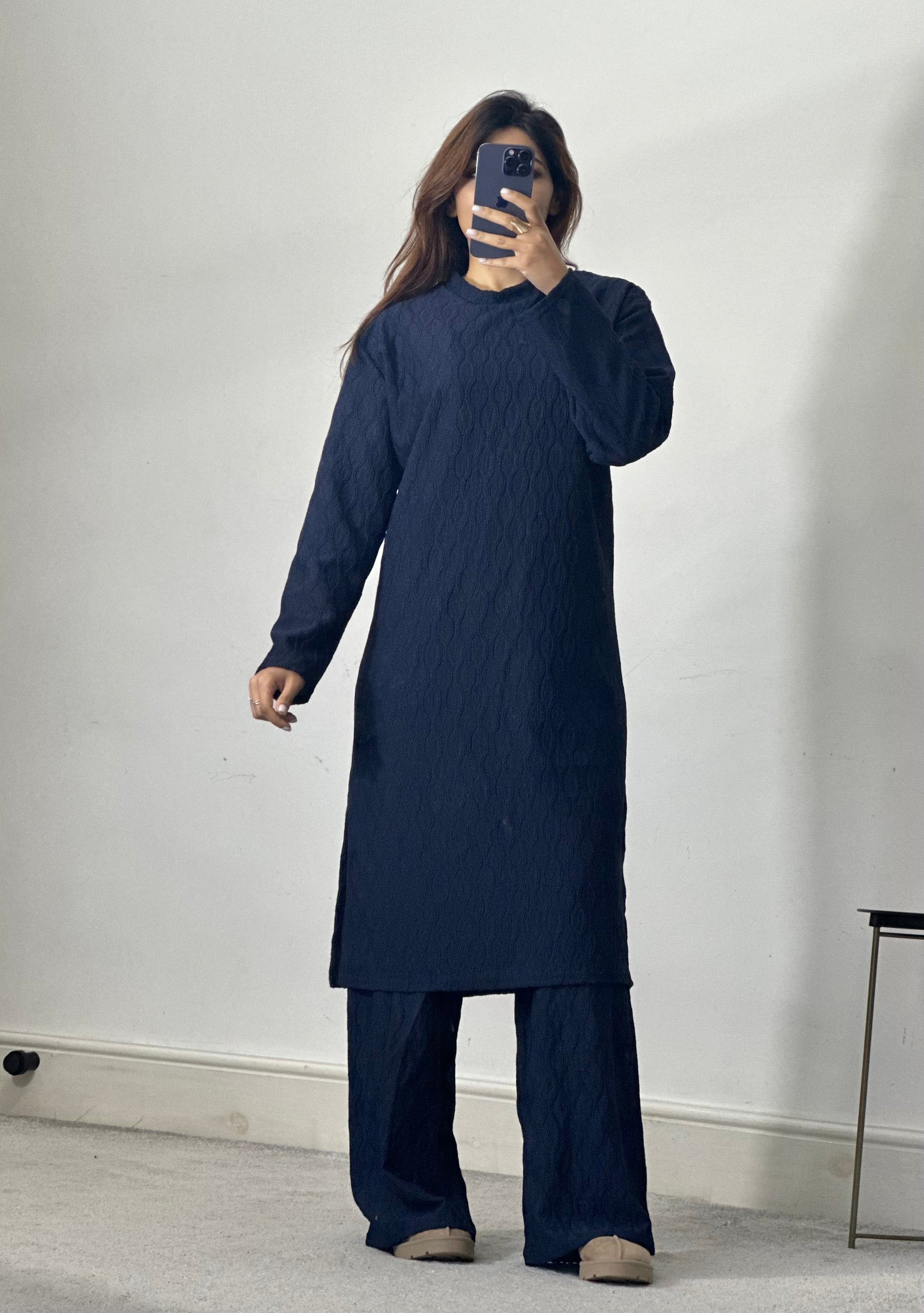 Zahra Textured Co-Ords