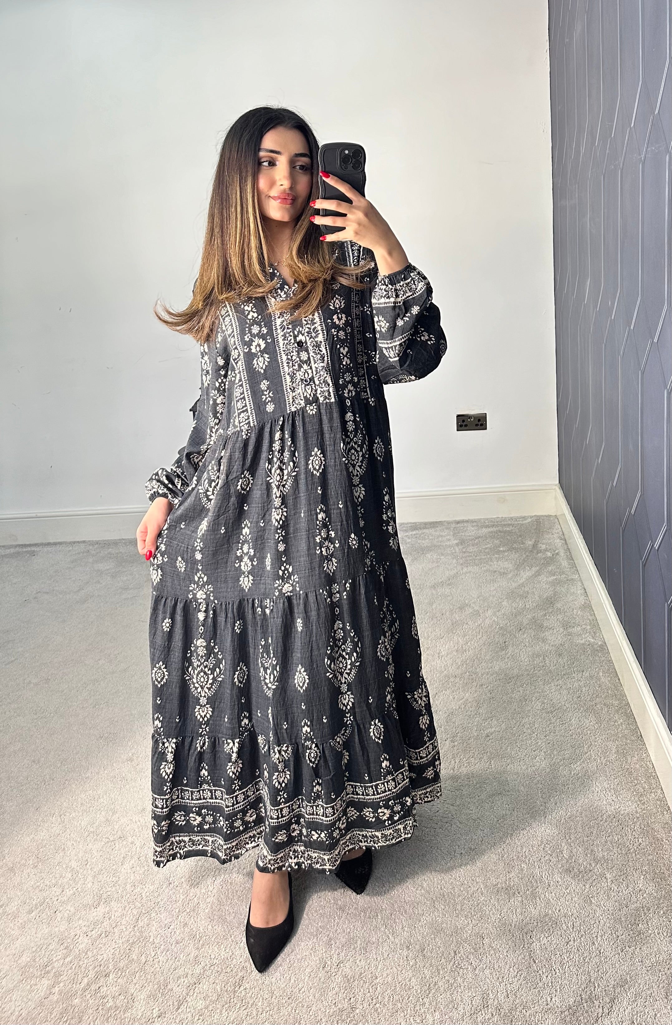 Luna Long Summer Dress (Plus Size)