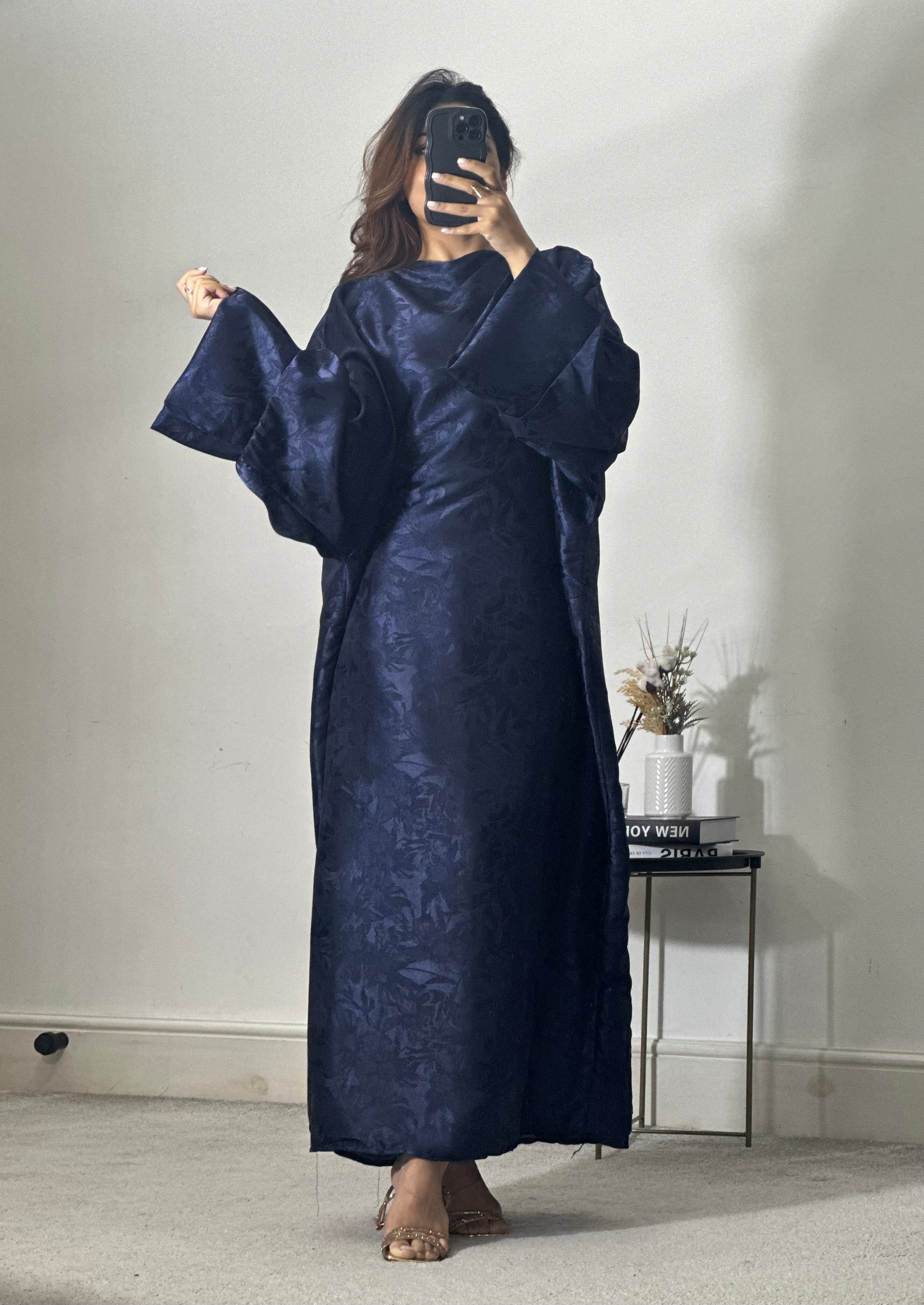 Bloom Satin Maxi Dress