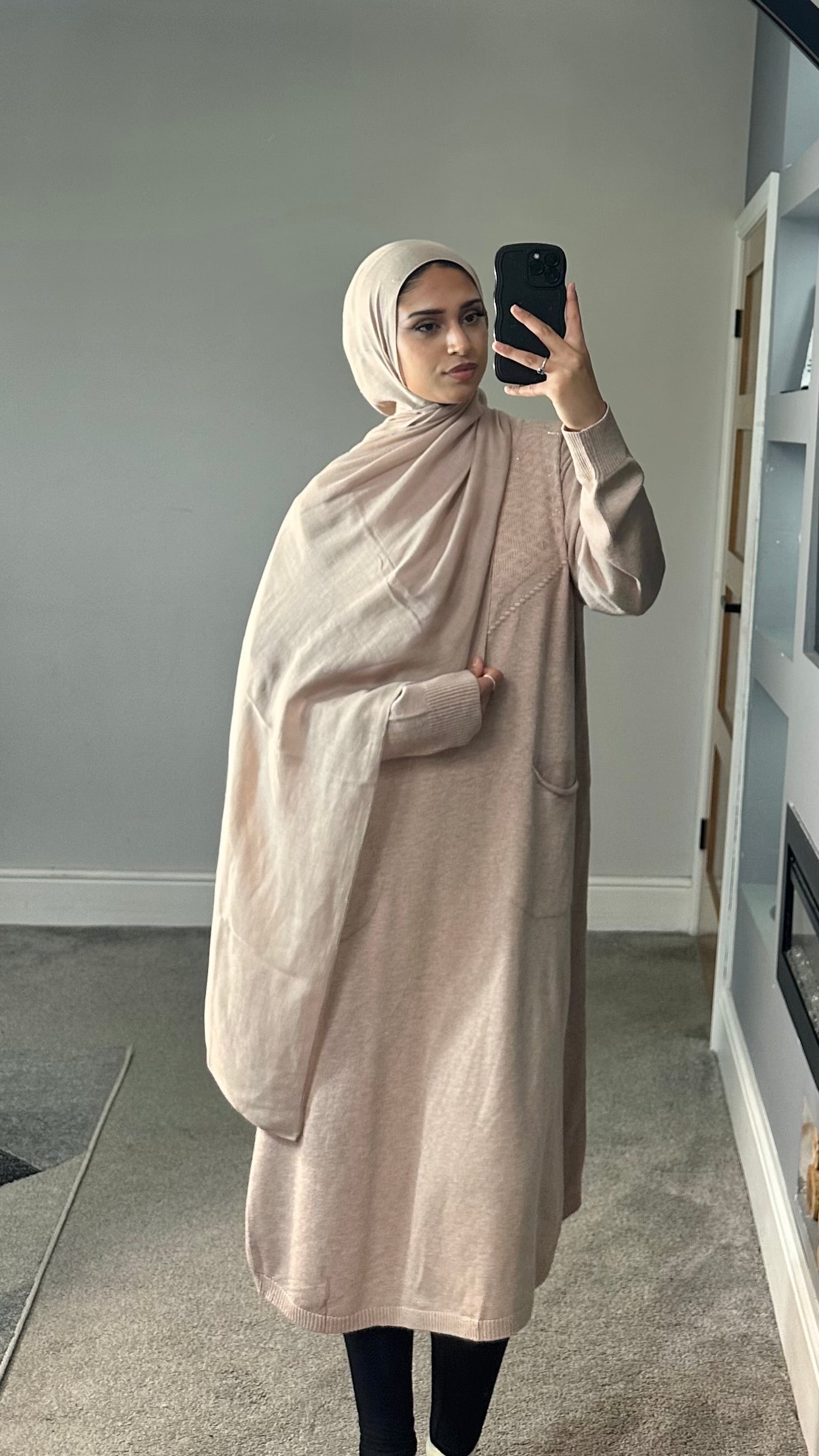 Leema soft knit pocket dress