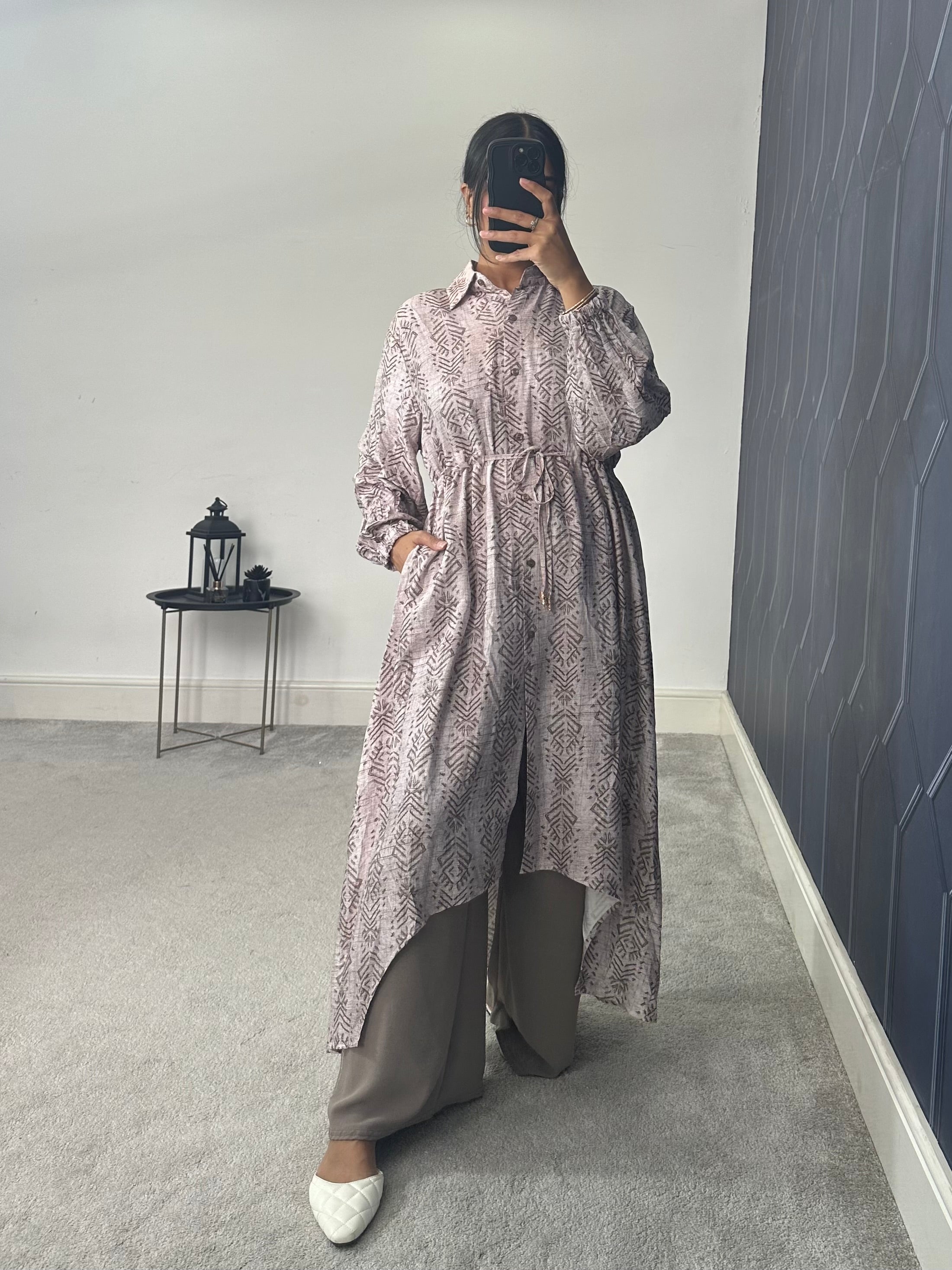 Leema Hi Low 2 piece Co ord set