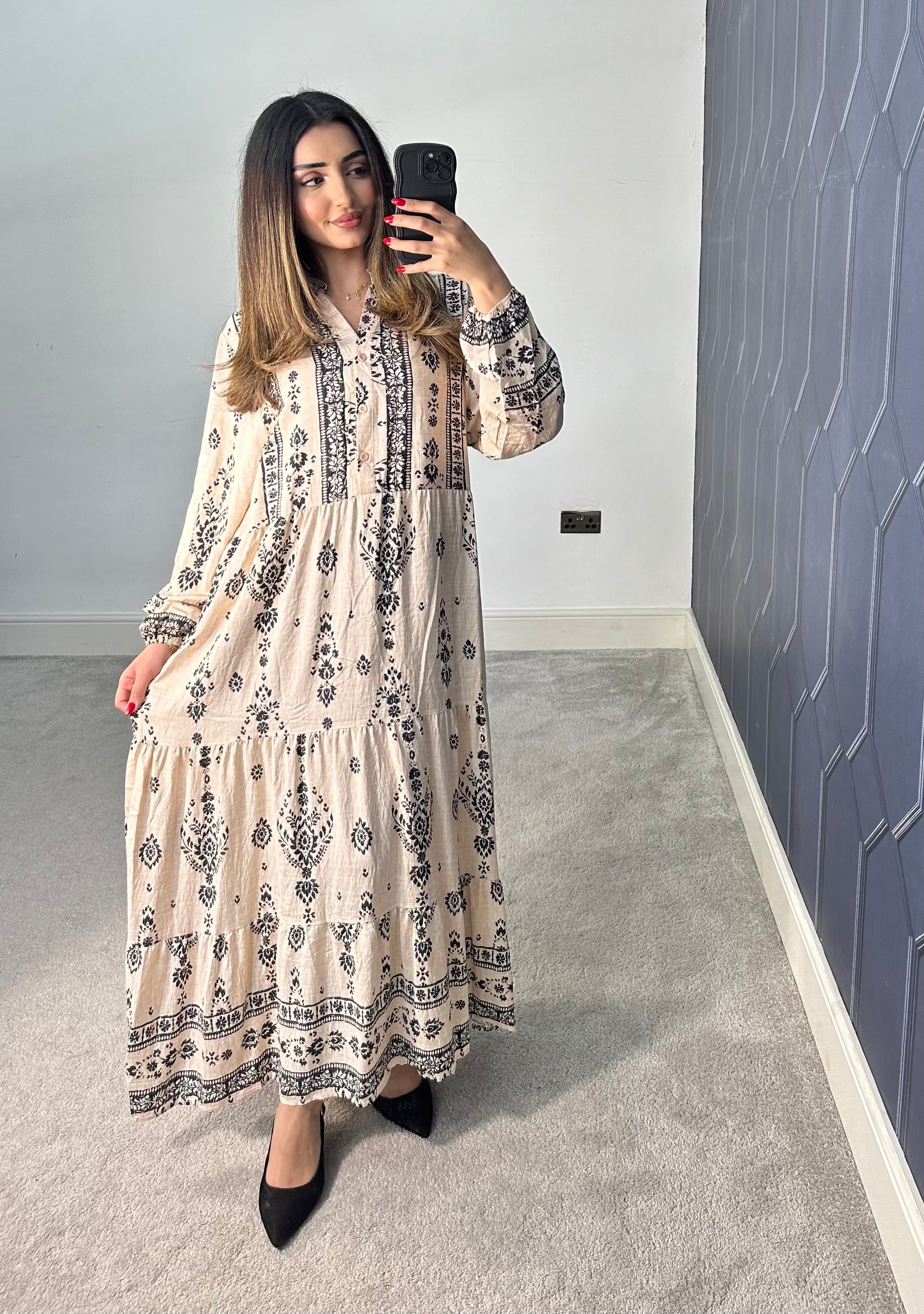 Luna Long Summer Dress (Plus Size)