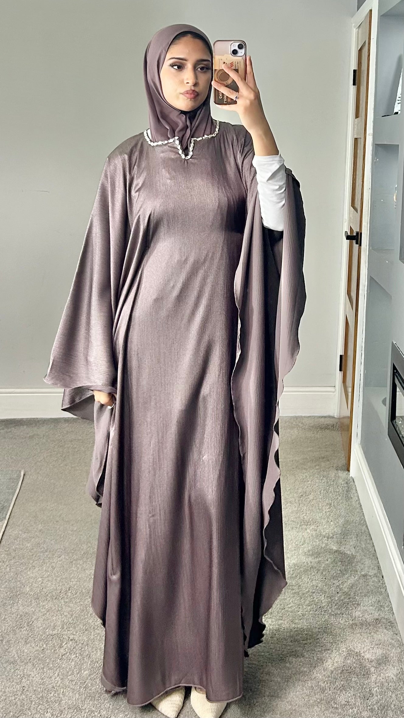 Hareem Abaya (Mauve)