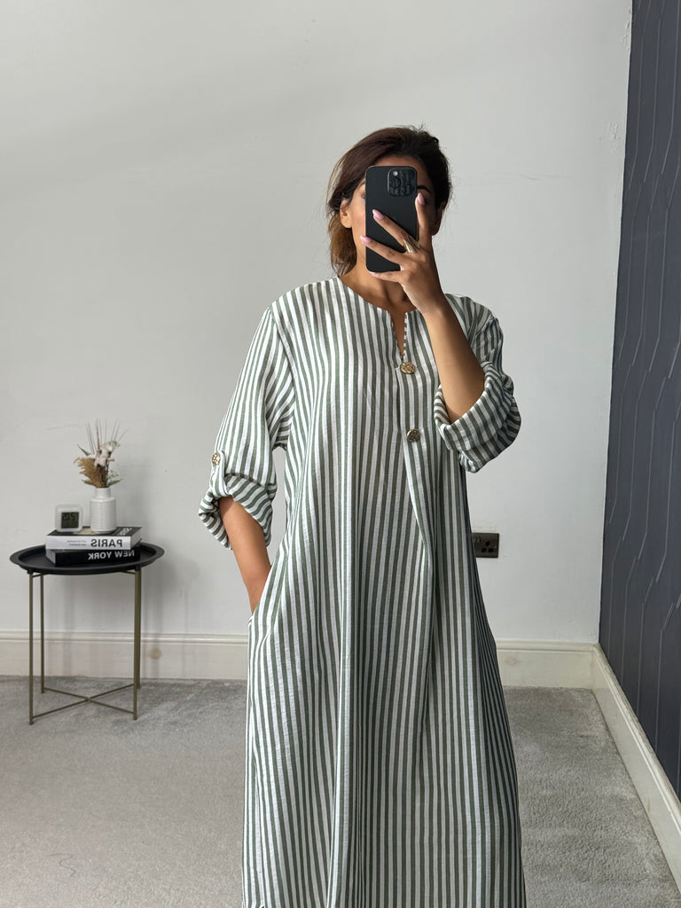 Zareen Stripe Dress