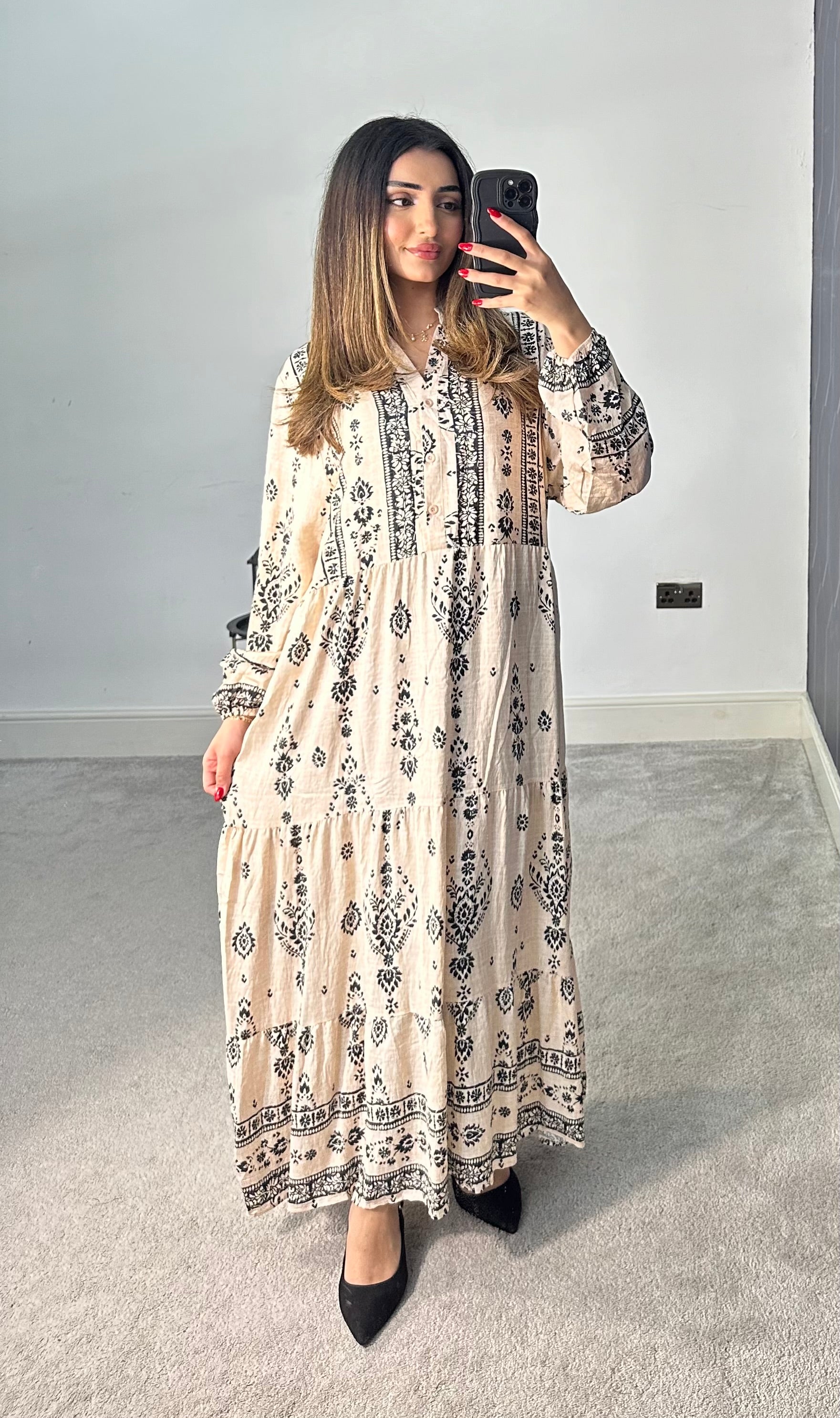 Luna Long Summer Dress (Plus Size)