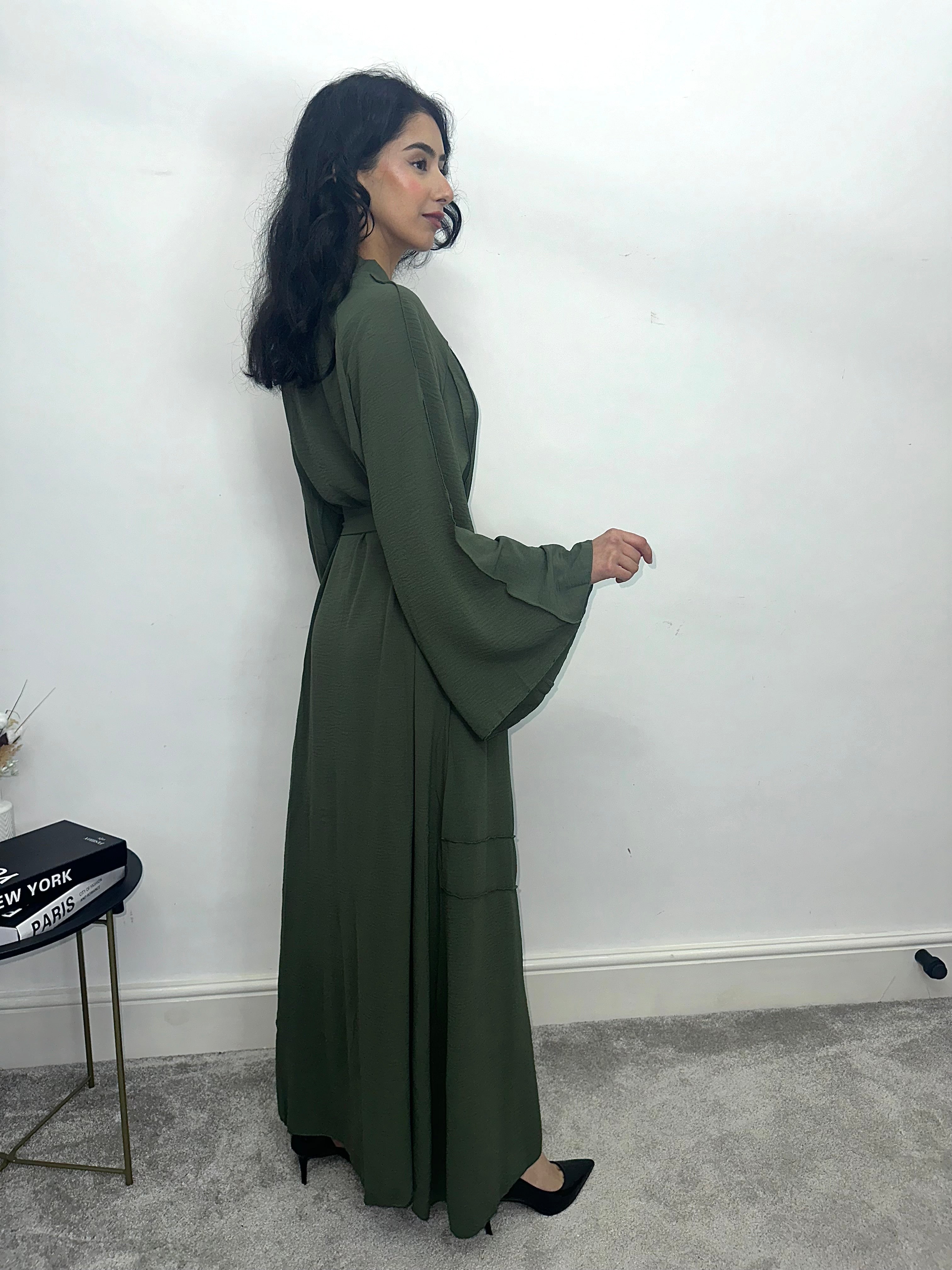 Mahira Abaya Olive Green