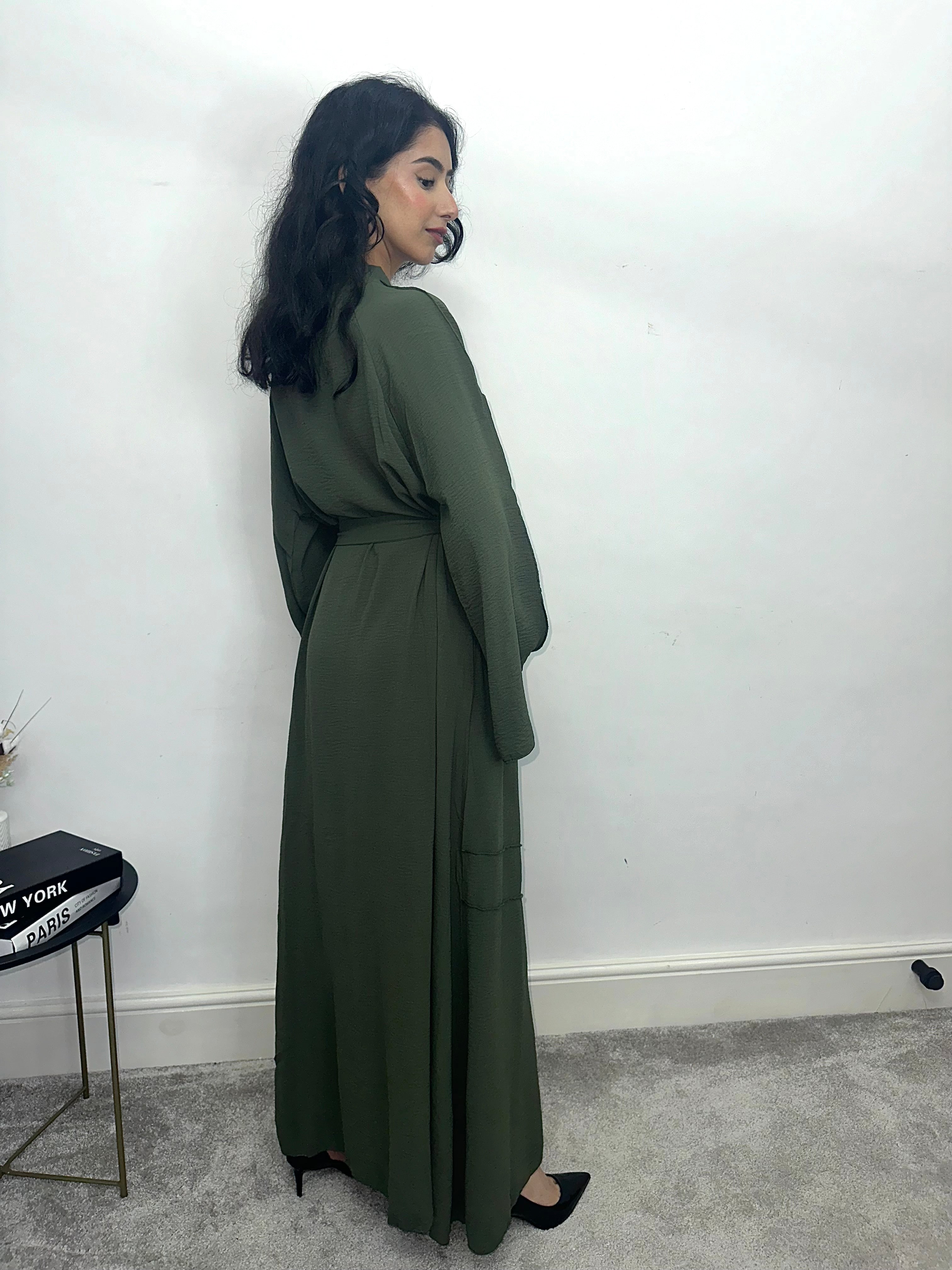 Mahira Abaya Olive Green