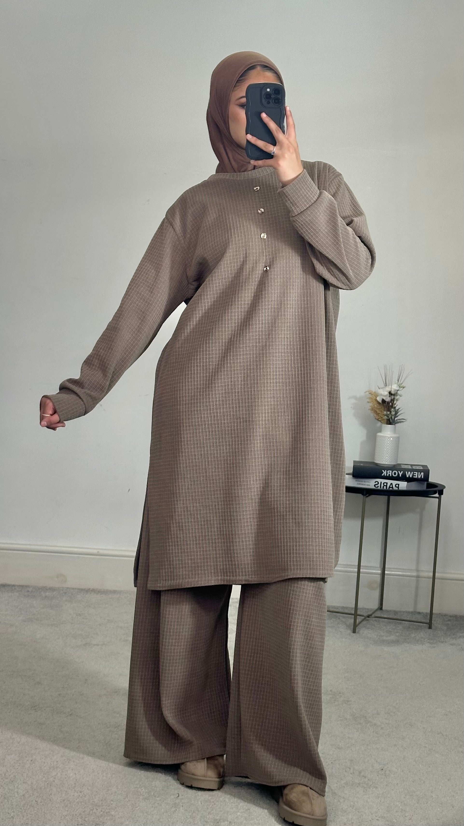 Zahra Textured 2 piece co ord