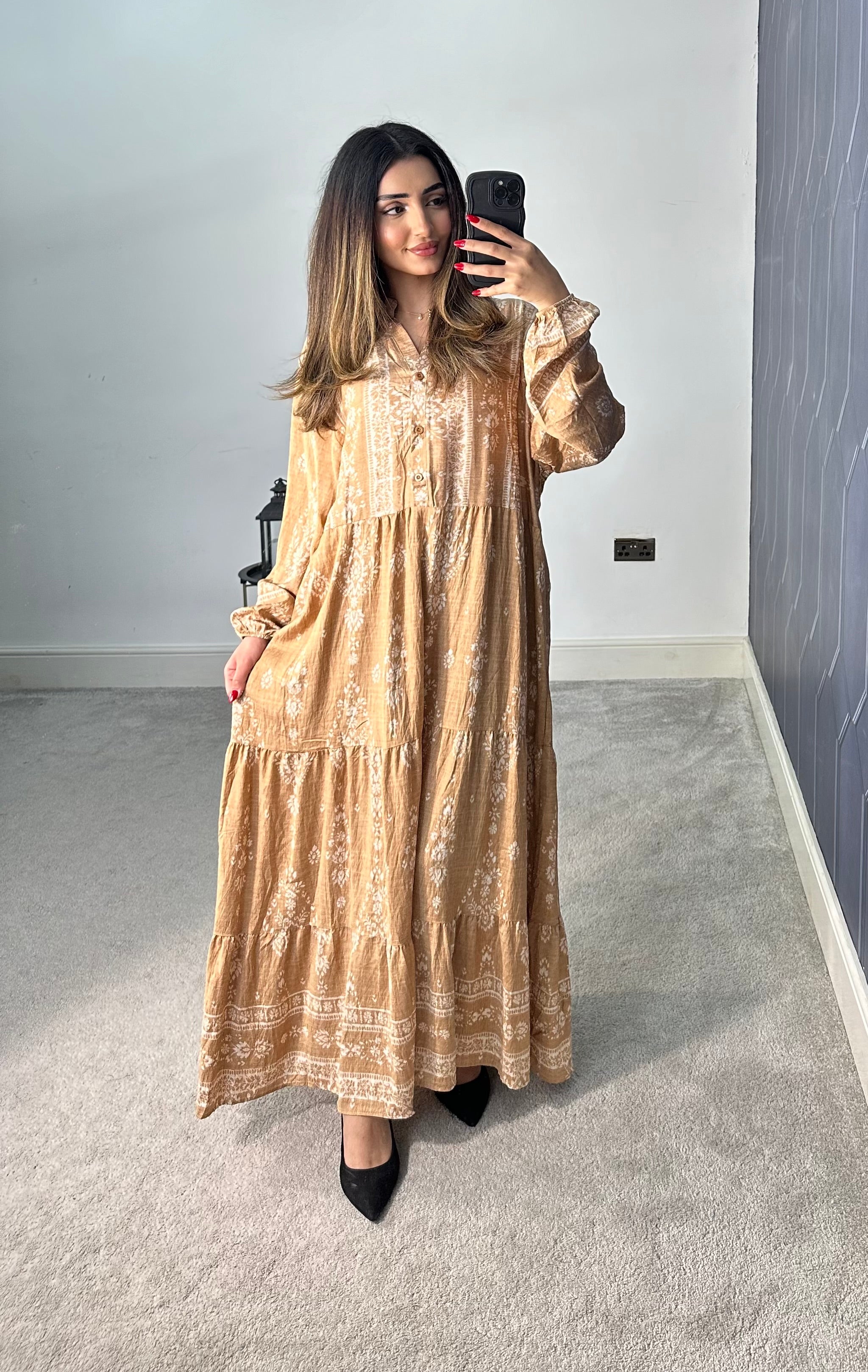 Luna Long Summer Dress (Plus Size)