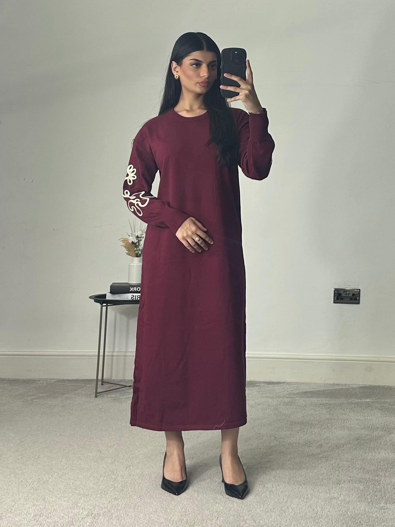 Zeba Long Jumper Dress