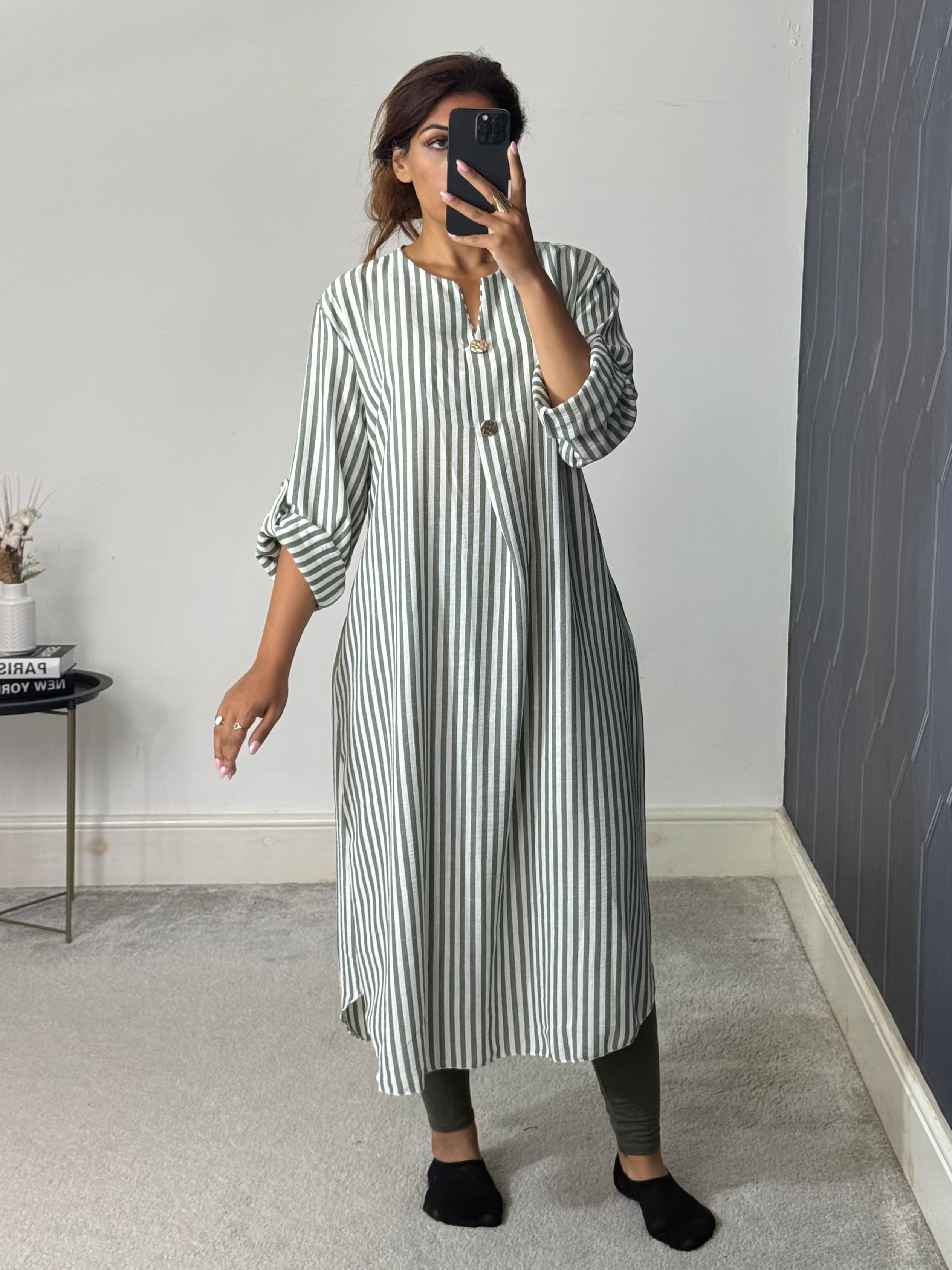 Zareen Stripe Dress