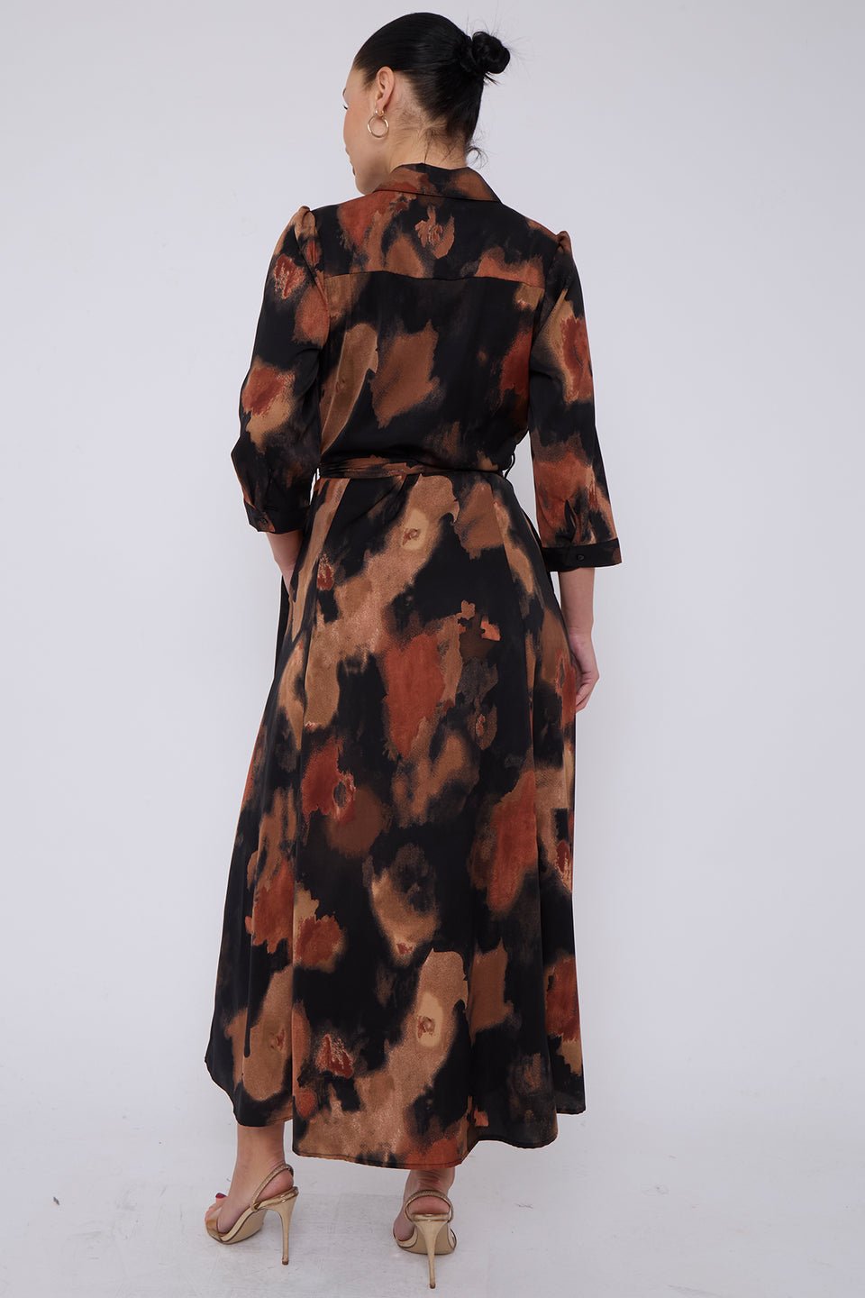 Mariyah Printed Shirt Dress