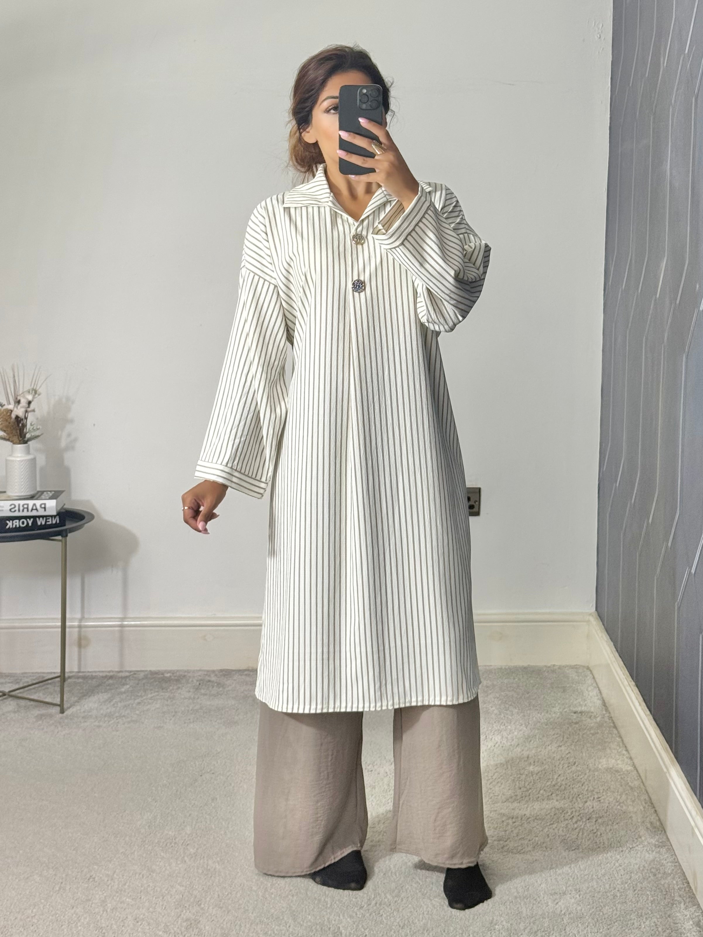 Alya Stripe Co ord set