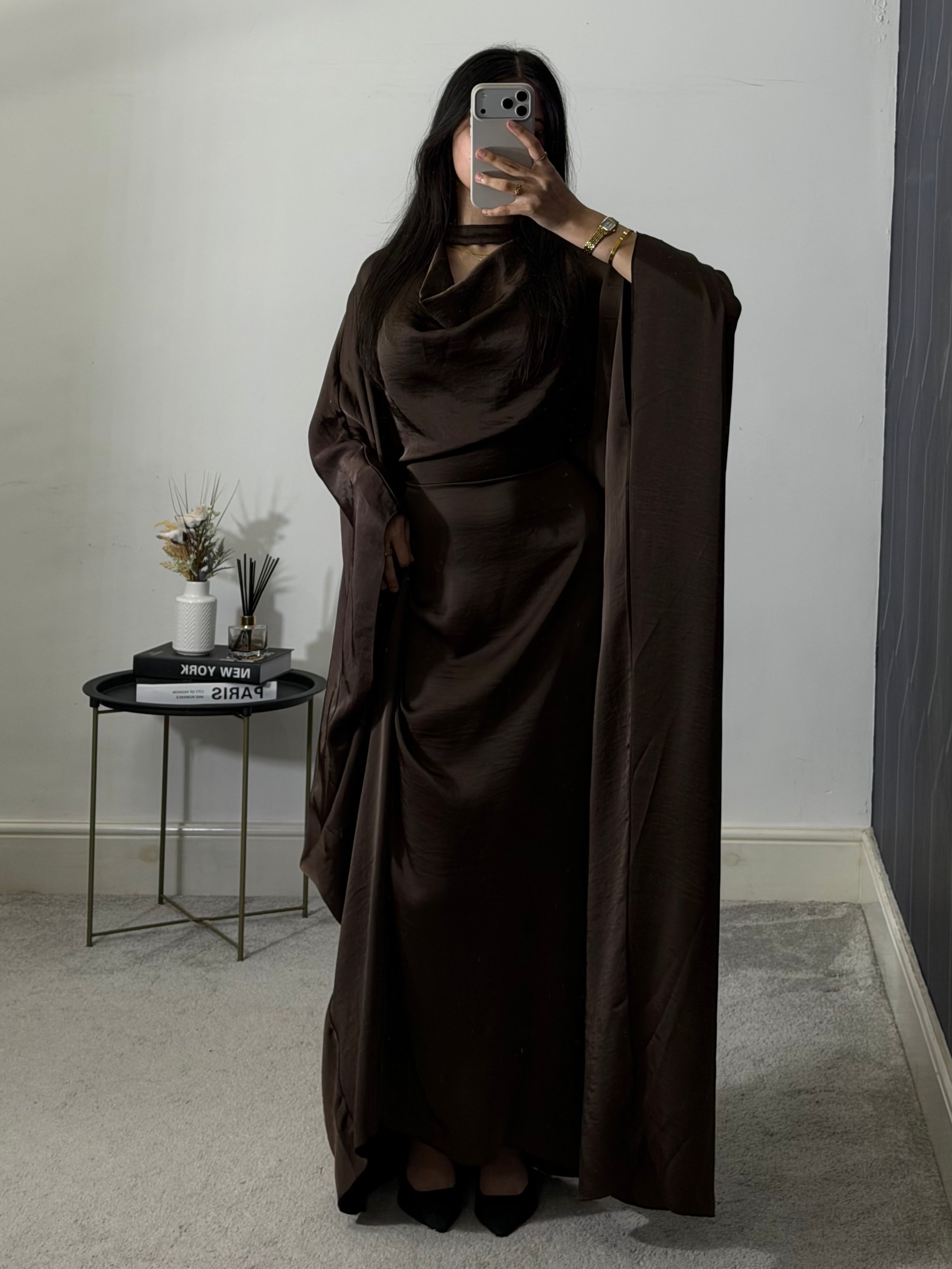 Aleena Kaftan Dress with inner belt
