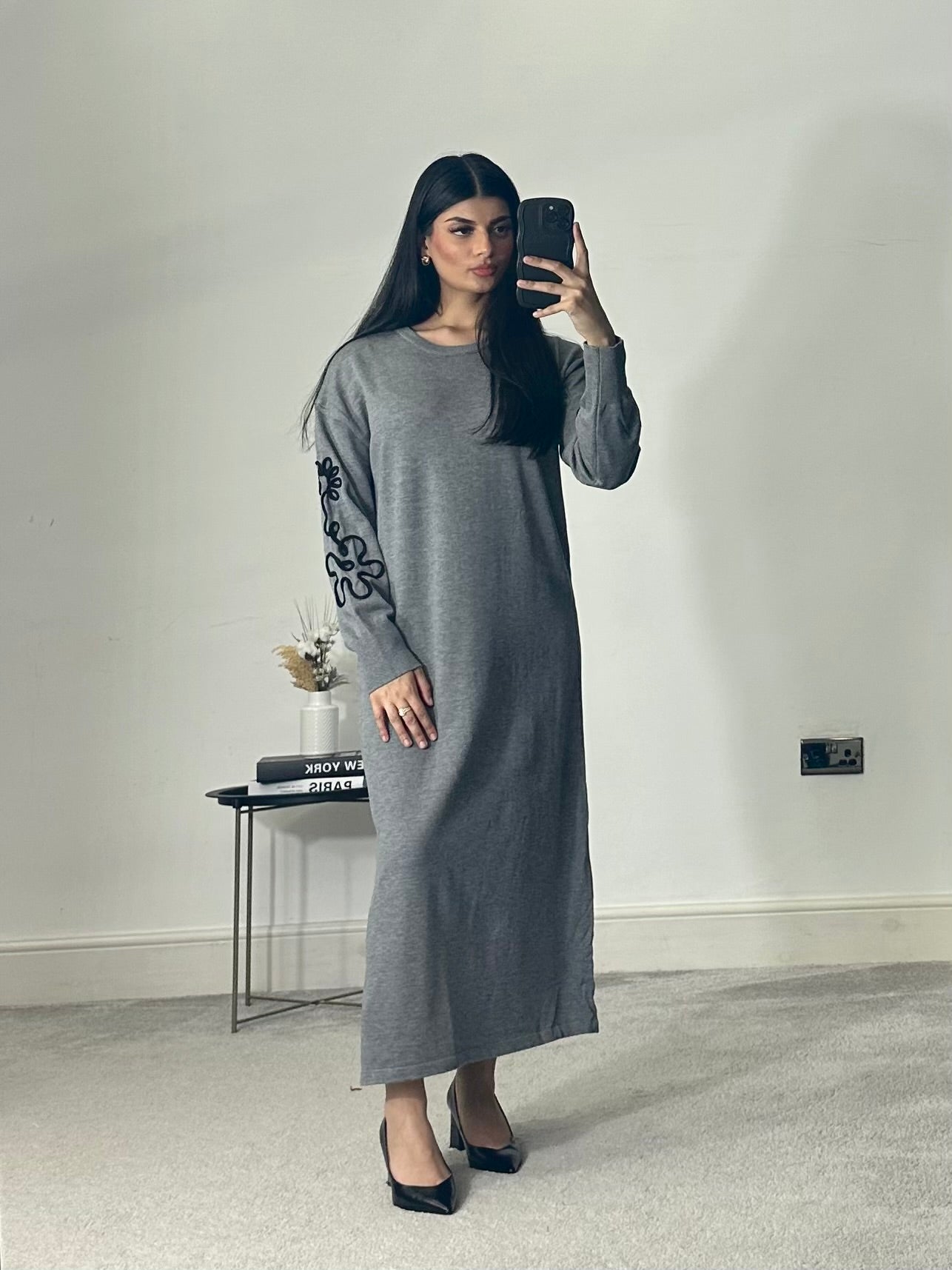 Zeba Long Jumper Dress