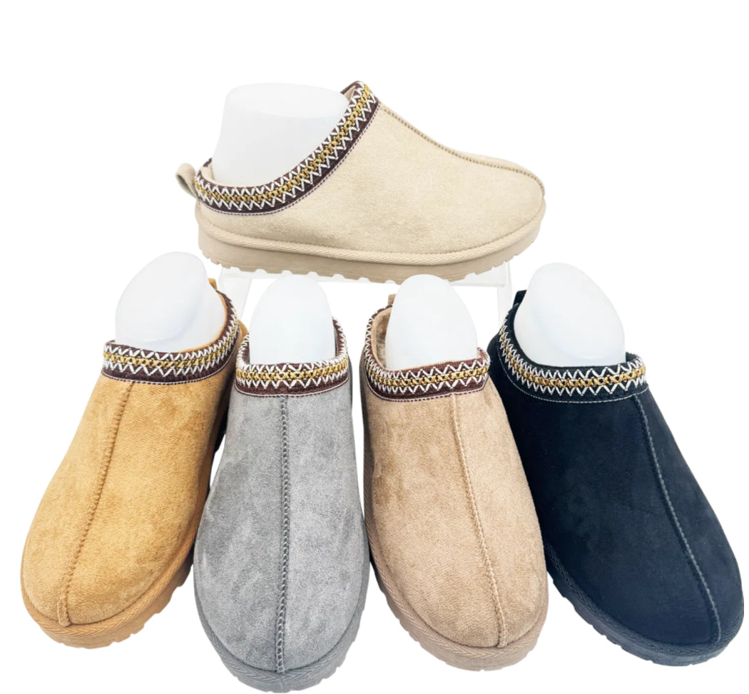 Women's Fur Lined Warm Slippers