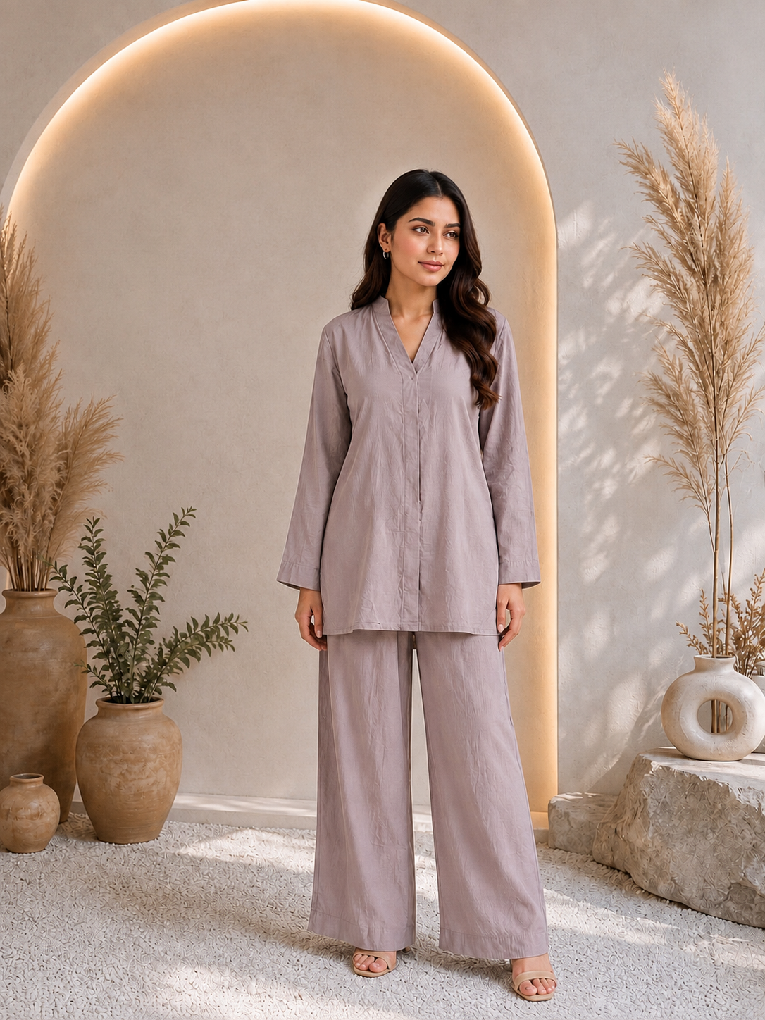 Meera V Neck Co ords set