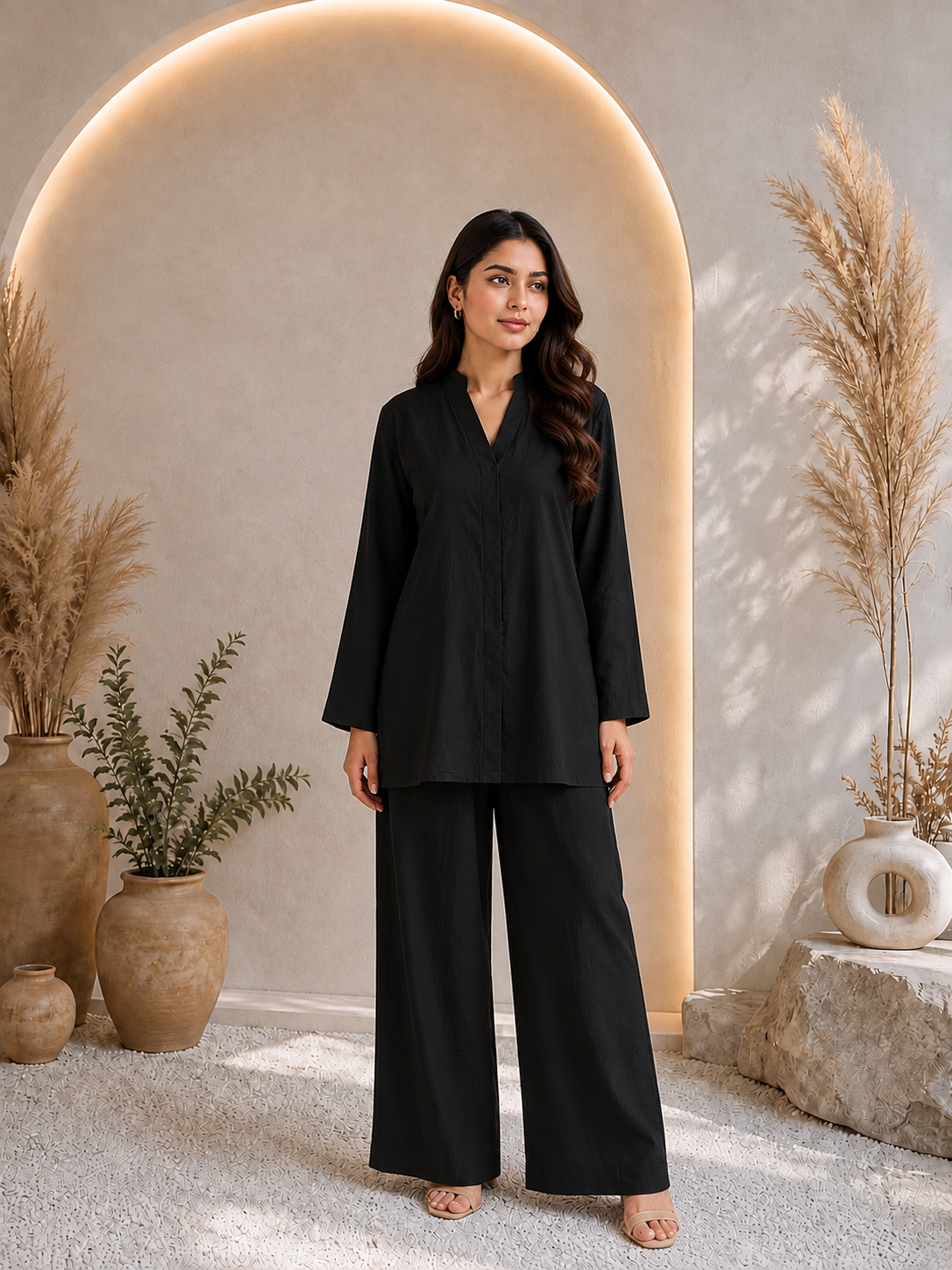 Meera V Neck Co ords set