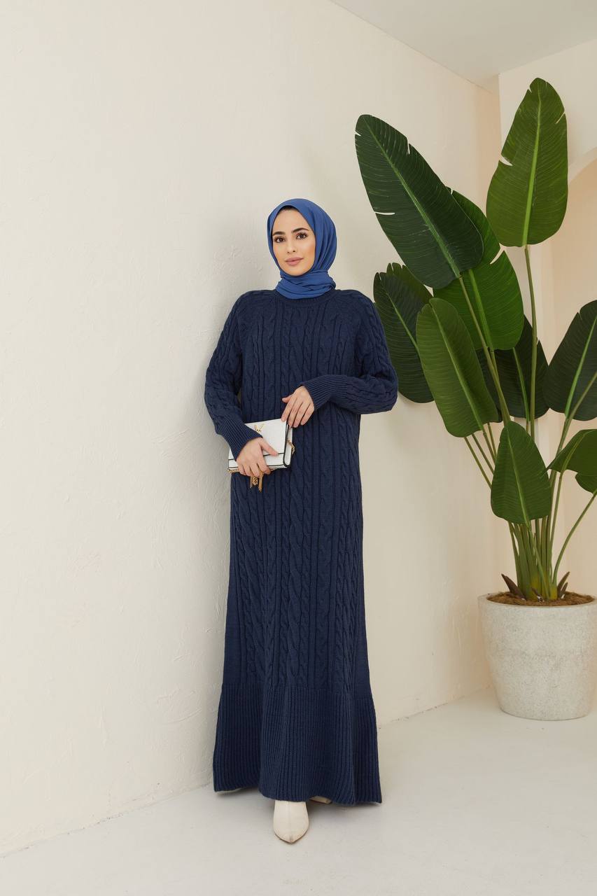 Inayah Knitted Long Dress