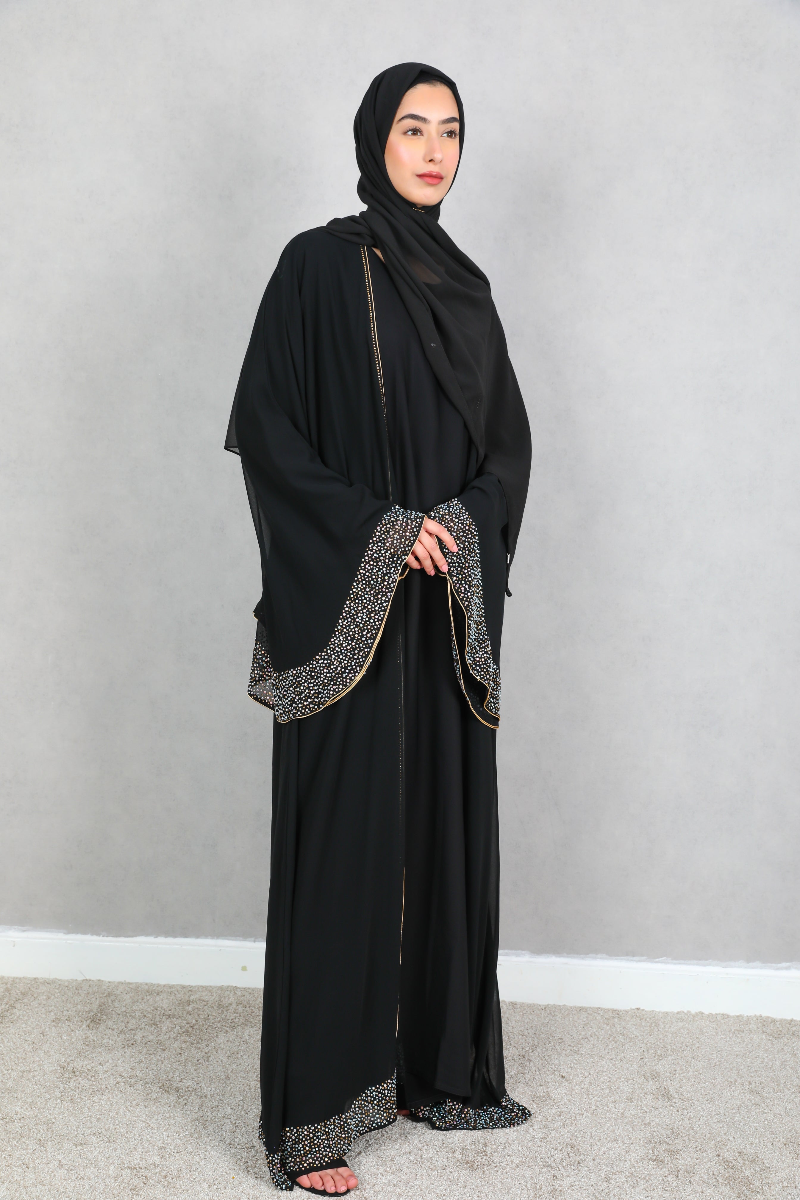 Hadiya 4 Piece Abaya